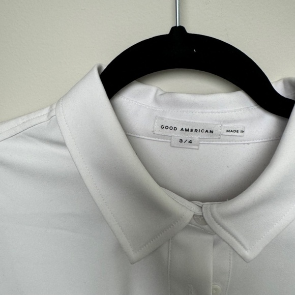 Good American TABBED POPLIN SHIRT - Picture 7 of 11